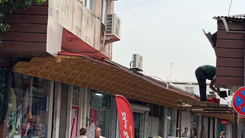 ادامه ساماندهی احیای راسته برنج فروشان بازار قدیم آمل