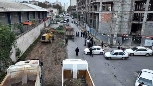 ترافیک یکی از پرتردترین کوچه های  اتصالی بلوارامام خمینی به بلوارطالقانی آمل گره گشایی شد