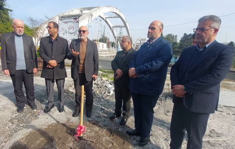 یادمان شهدای ششم بهمن آمل درپیاده راه هسته مرکزی کلنگ زنی شد