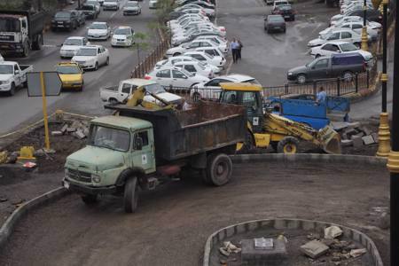 احداث دوربرگردان حدفاصل پل دوازده چشمه آمل برای کاهش بار ترافیکی هسته مرکزی شهر