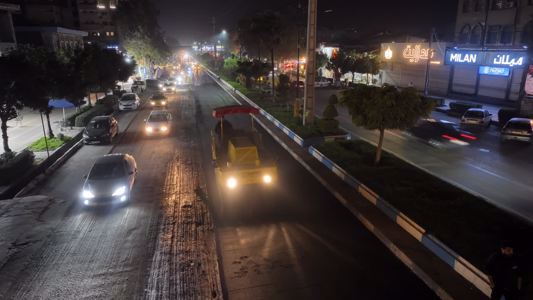 اجرای بیشترین حجم نهضت آسفالت شهری سال۱۴۰۴ شهرداری آمل در بلوار طالب آملی