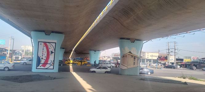 ثبت هویت تاریخی شهر آمل بر پایه‌های پل روگذر میدان هزارسنگر