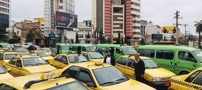 برخورد قانونی در انتظار راننده های متخلف در سوار کردن بیشتر از ۳ مسافر